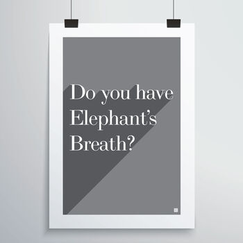 Elephant's Breath Print, 12 of 12