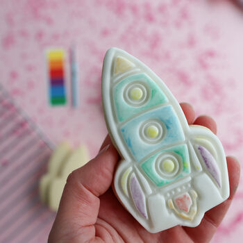 Space Explorer: Paint Your Own Rocket Cookie, 2 of 6