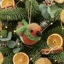 Handmade Felt Robbie The Robin Christmas Decoration, thumbnail 5 of 5