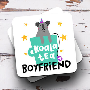 Personalised Birthday Mug 'Koala Tea Boyfriend', 3 of 3