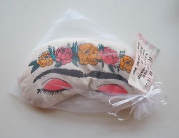 Sleeping Frida Eye Mask/ Frida Kahlo Eye Pillow, 6 of 6