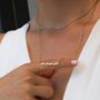 Mama Script Necklace, thumbnail 1 of 9