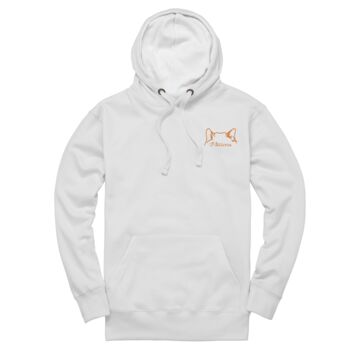 Personalised Cat Ears With Pet Name Unisex Hoodie, 5 of 12
