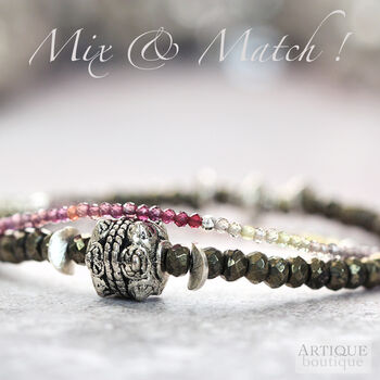 Multi Colour Skinny Sapphire Bracelet, 9 of 11