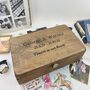 Personalised Memorial Wooden Keepsake Box, thumbnail 4 of 9