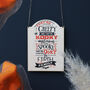 Personalised Halloween Hanging Sign, thumbnail 3 of 6