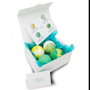 Chill Collection Organic Bath Bomb Gift Set, 2 of 4