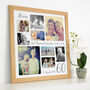 Personalised 60th Birthday Square Photo Collage, thumbnail 5 of 11
