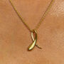 Sycamore Pendant In Gold Vermeil, thumbnail 3 of 5