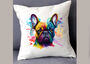 French Bull Dog Gifts. Color Splash, Dog Lover Gift Personalised, thumbnail 1 of 5