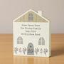 Personalised Grey Wooden House Ornament, thumbnail 5 of 6