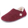 Women's Closed Back Slippers In Berry, thumbnail 8 of 11