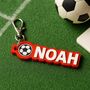 Personalised Football Fan Keychain, thumbnail 3 of 3