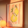 Fresh Lemons Illustrated Art Print, thumbnail 5 of 6