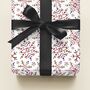 Premium Quality Vibrant Multi Coloured Snowflake Christmas Gift Wrapping Paper, thumbnail 6 of 7