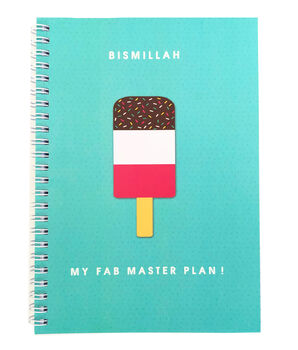 Bismillah 'My Fab Master Plan!' Wiro Notebook | A5, 2 of 3