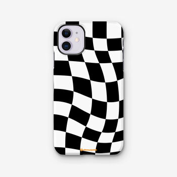 Wavy Checkerboard Phone Case, 2 of 3