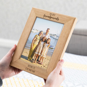 Personalised Best Grandparents Belong To Photo Frame, 7 of 7