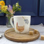 Fine Bone China Chickens And Forget Me Nots Easter Mug, thumbnail 9 of 11