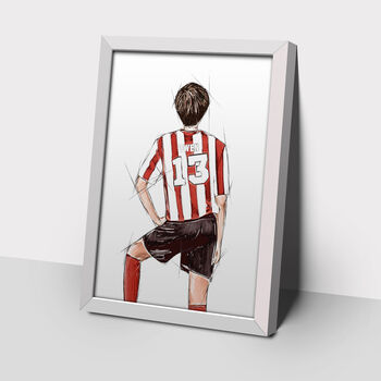Boys Football Personalised Poster, 2 of 6