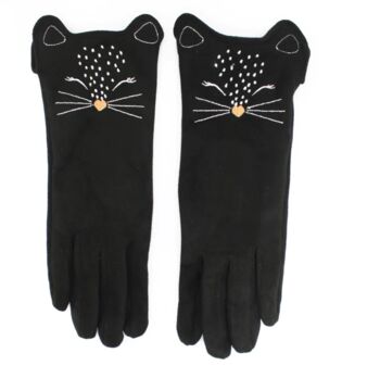 Feline Cat Gloves, 2 of 3