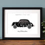 Personalised Morris Minor Car Print, thumbnail 2 of 2