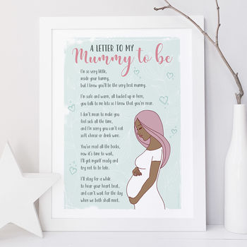 A Letter To My ‘Mummy To Be’ Print, 3 of 5