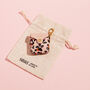 Personalised Leopard Floral Leather Airpod Case, thumbnail 3 of 6