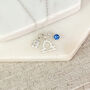 Personalised Sterling Silver Libra Necklace, thumbnail 1 of 6