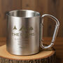 Personalised 'Wilderness Wanderer' Stainless Steel Mug, thumbnail 1 of 4