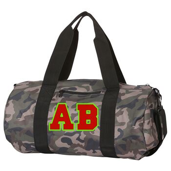 Personalised Camo Duffle Bag For Weekends/Sleepovers, 10 of 10