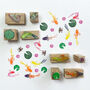Fish Pond Rubber Stamp Set, thumbnail 1 of 4