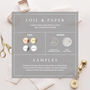 Custom Foil Stickers For Wedding Invitation Envelopes And Favours Luxury Monogram, thumbnail 11 of 12