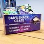 Personalised Snack Crate Father's Day Gift, thumbnail 3 of 6