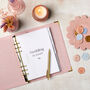 Personalised Blush Pink Wedding Planner And Organiser, thumbnail 2 of 9