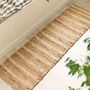 Emery Seagrass And Water Hyacinth Runner Rug, thumbnail 1 of 4