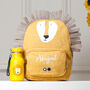 Personalised Trixie Lion Backpack For Nursery, School, Holiday, thumbnail 8 of 11