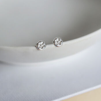 Silver Star Stamp Studs, 3 of 5