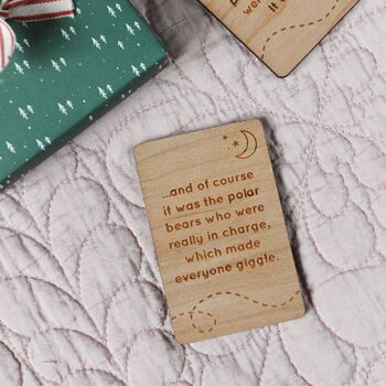 Personalised Christmas Story Idea Cards Bag, 9 of 12