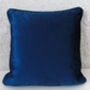 Blue Indigo Marigold William Morris 18' Cushion Cover, thumbnail 4 of 4