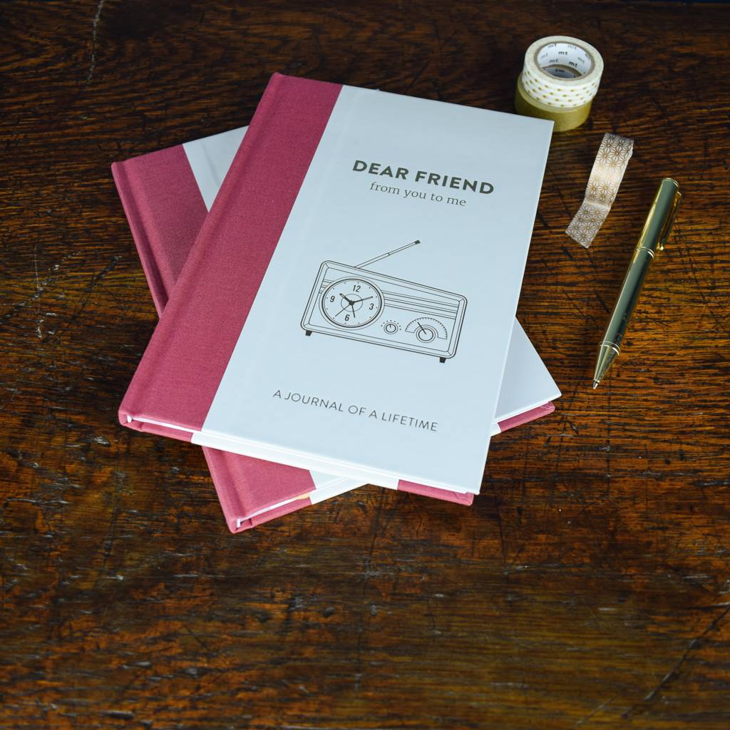 timeless collection 'dear friend' memory journal by glad gifts