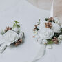Wedding Flower Boutonniere In Gold, thumbnail 6 of 7