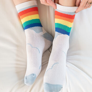 Organic Rainbow Socks, 2 of 2