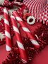 Red And White Stripe Christmas Candles 'Candy Canes', thumbnail 1 of 4