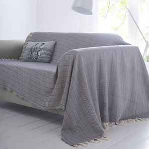 Extra Large Cotton Throw By Koko Blossom Notonthehighstreet