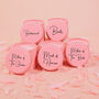 Personalised Bridesmaid Pink Tin Candle, thumbnail 3 of 3
