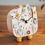 Small Bumble Bee Mantel Clock With Numbers, thumbnail 1 of 6