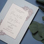 Flora Classic Wedding And Event Invitation Cards, thumbnail 12 of 12