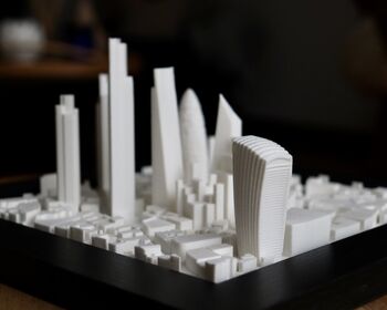 London City Skyline 3D Art Holiday Souvenir Travel Gift, 2 of 6