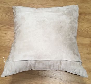Ivy Moo, Faux Suede Cow Cushion, 3 of 5